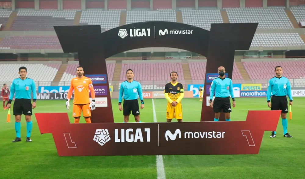 La Liga 1 Movistar se suspendió luego del partido entre Universitario y Cantolao. | Foto: @LigaFutProf