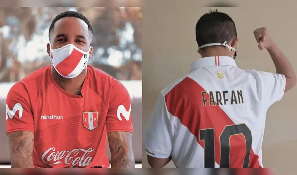 Jefferson Farfán le regaló una camiseta con su firma al joven hincha y expresó su deseo por conocerlo. Foto: @JeffersonFarfanOficial Jefferson Farfán le regaló una camiseta con su firma al joven hincha y expresó su deseo por conocerlo. Foto: @JeffersonFarfanOficial