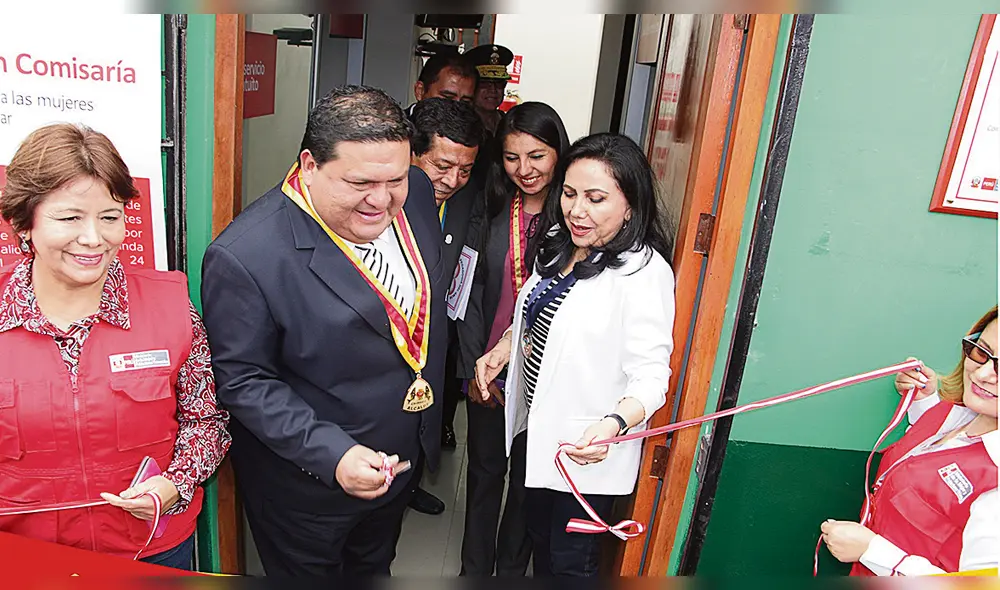 Inauguración. Ministra de la Mujer inauguró dos CEM en Áncash.