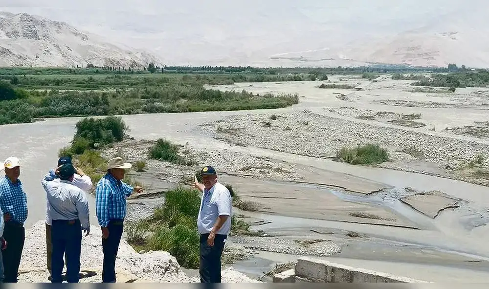 Arequipa: Cultivos de arroz dañados por incremento de caudal de río Majes