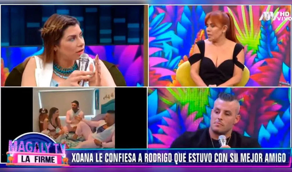 Xoana González estuvo con el mejor amigo de Rodrigo Valle