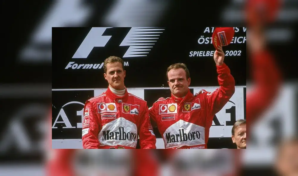 GP Austria 2002: Schumacher vs. Barrichello.
