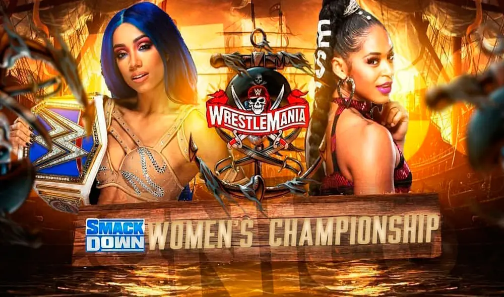 Bianca Belair irá por el título femenino de SmackDown que posee Sasha Banks. Foto: WWE