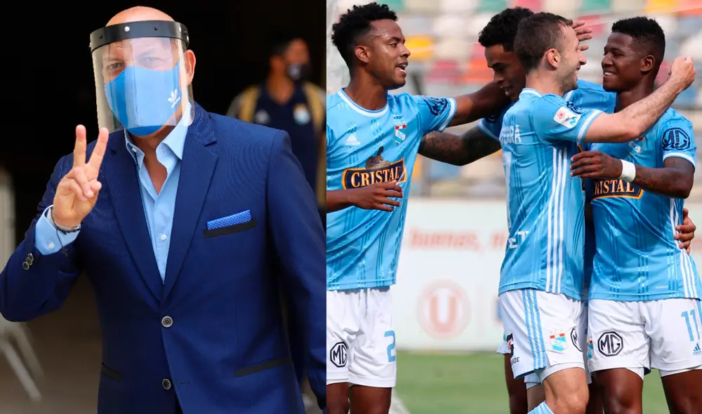 Roberto Mosquera se refirió al triunfo de Cristal sobre Ayacucho FC. Foto: Liga 1