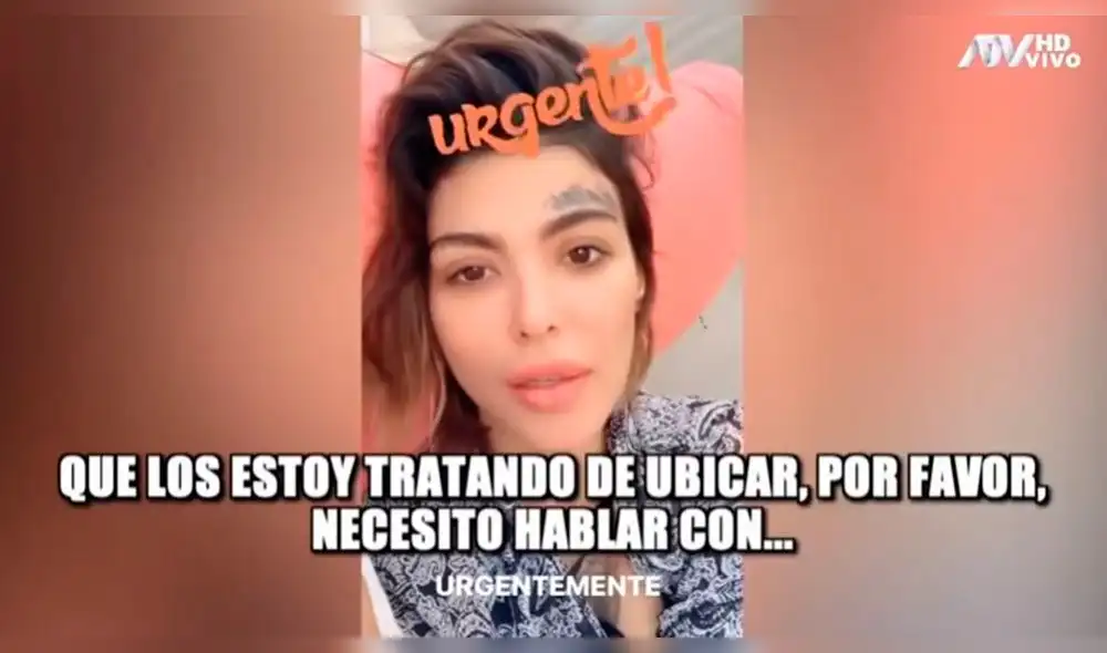 Angie Jibaja pide a Jean Paul Santa María hablar con sus hijos tras intento de feminicidio. Foto: Captura Angie Jibaja pide a Jean Paul Santa María hablar con sus hijos tras intento de feminicidio. Foto: Captura