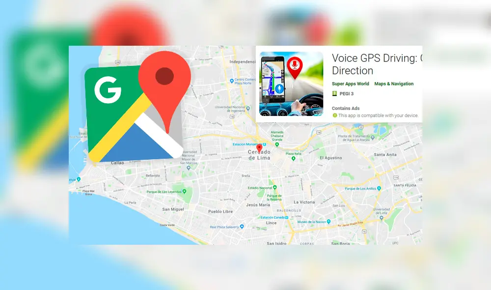 Google Maps habría usado más de 19 aplicaciones GPS para vender anuncios camuflados [VIDEO]