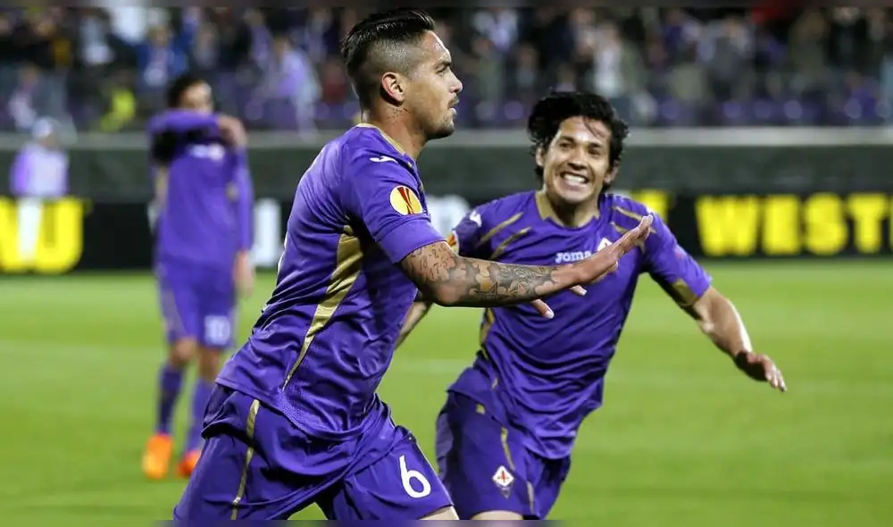 Juan Manuel Vargas: este es su golazo recordado por la UEFA con la camiseta de Fiorentina