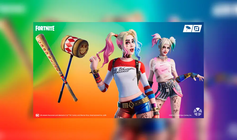 Fortnite lanza dos skins de Harley Quinn, que se podrán conseguir hasta el 17 de febrero. Fortnite lanza dos skins de Harley Quinn, que se podrán conseguir hasta el 17 de febrero.