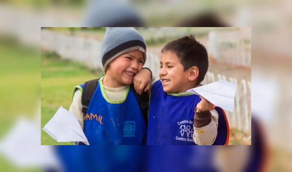 Niños en situación vulnerable recibirán kits para de aseo. Foto: Difusión Niños en situación vulnerable recibirán kits para de aseo. Foto: Difusión