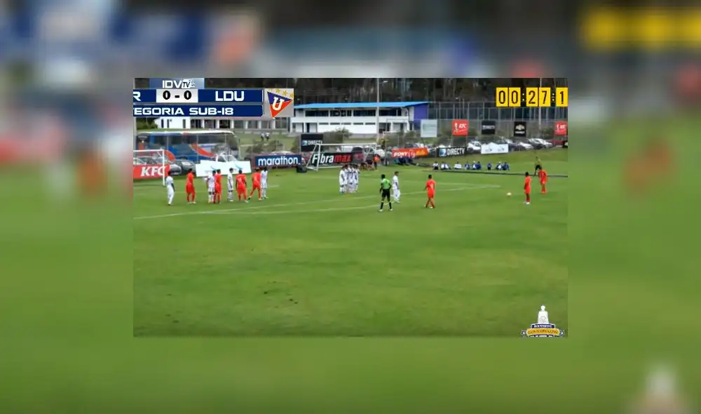 YouTube: el golazo de la selección peruana Sub-18 en su debut en la Copa Mitad del Mundo [VIDEO]