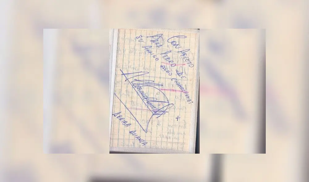 Tragedia del Fokker: Hincha de Alianza Lima muestra autógrafos que el equipo firmó antes de accidente [FOTOS]