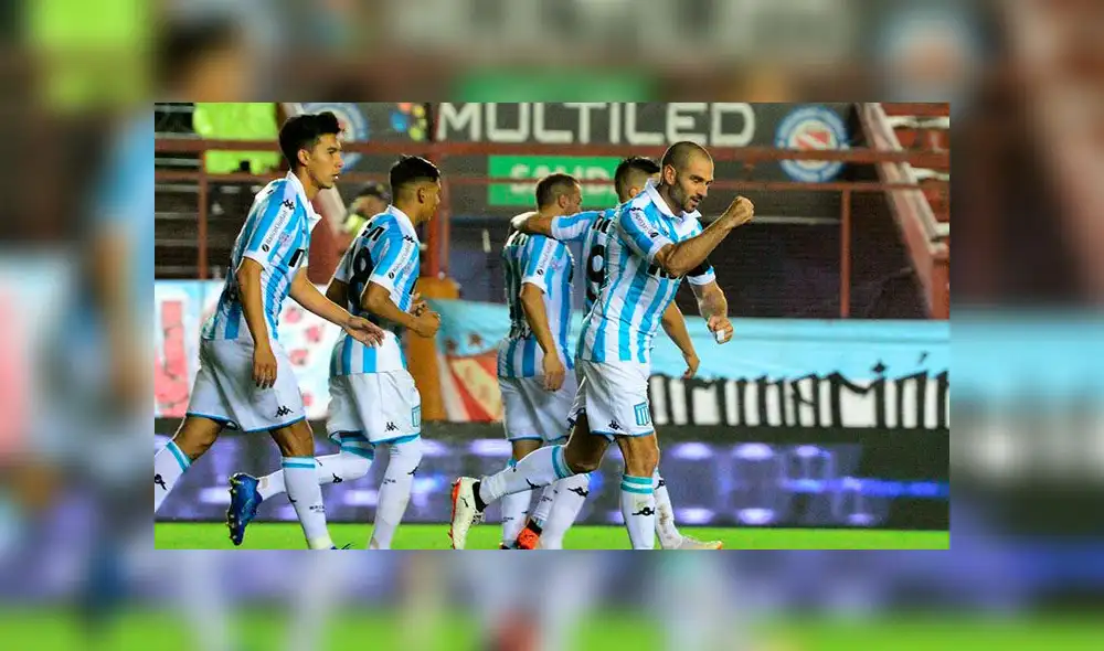 Racing venció 2-0 a Argentinos Juniors y es líder de la Superliga Argentina [GOLES]