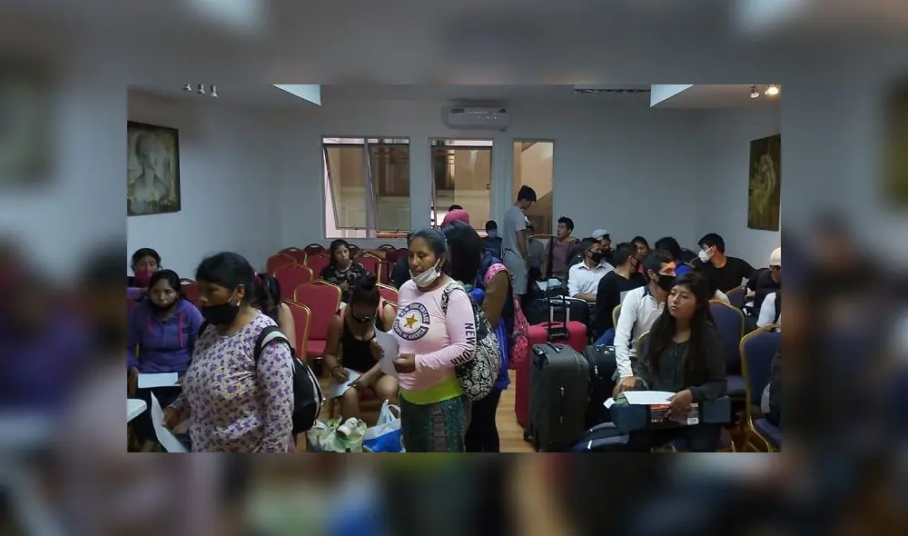 De no acceder a la cuarentena en Lima, tendrán que volver a su lugar de residencia en Chile. De no acceder a la cuarentena en Lima, tendrán que volver a su lugar de residencia en Chile.