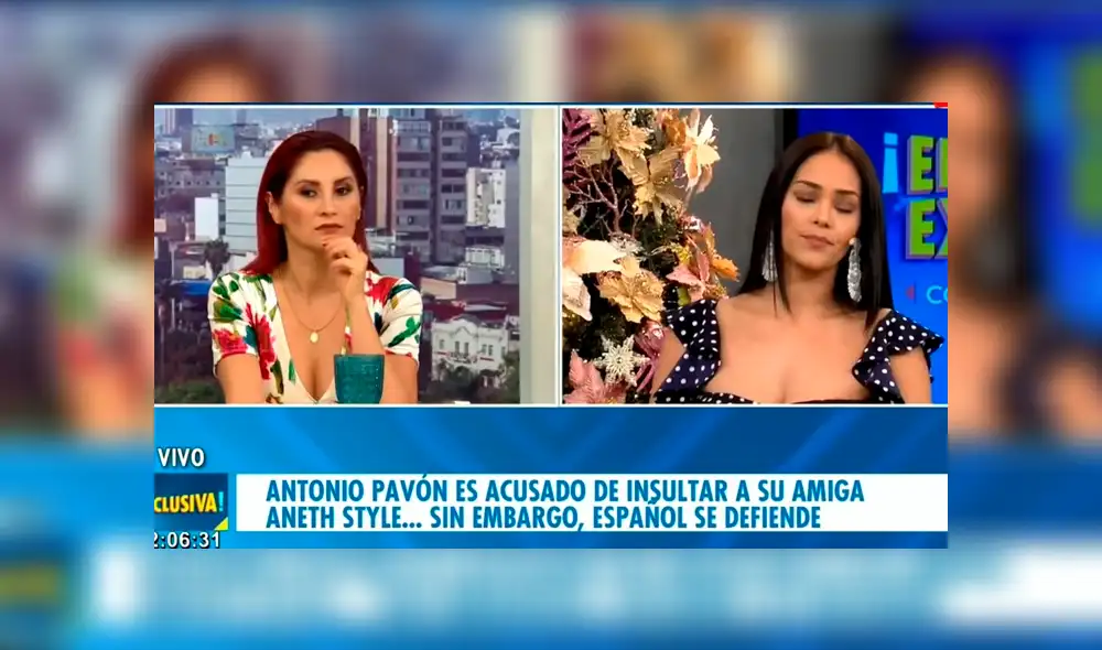 ​Karen Schwarz confirmó que Aneth Acosta no seguirá más ‘En Exclusiva’ por racismo