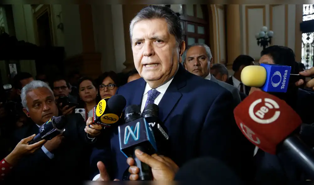 Alan García afirma no temer que Fiscalía le realice peritaje financiero Alan García afirma no temer que Fiscalía le realice peritaje financiero