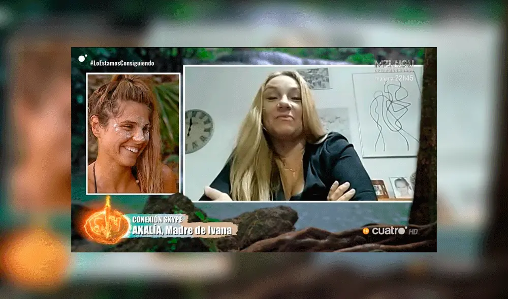 Supervivientes 2020: Ivana Icardi bromea sobre la edad de Hugo.