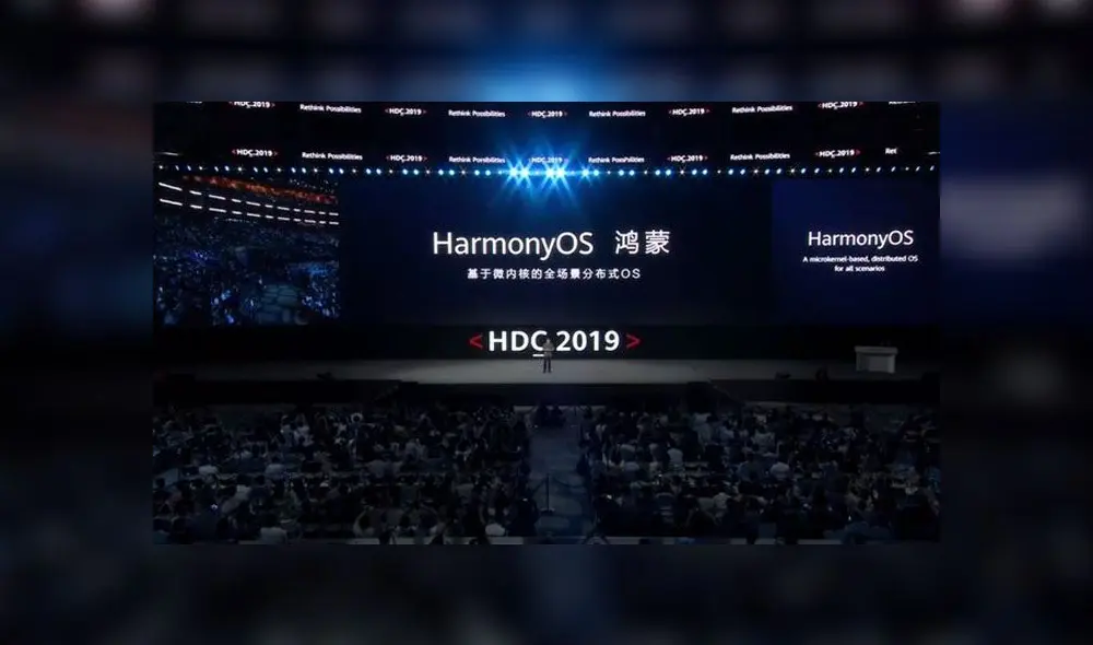 Harmony OS será lanzado a fines del 2019.
