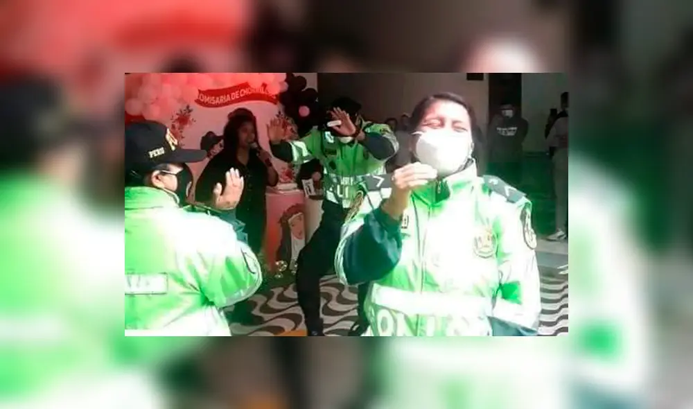 Policías en comisaría de Chorrillos Policías en comisaría de Chorrillos