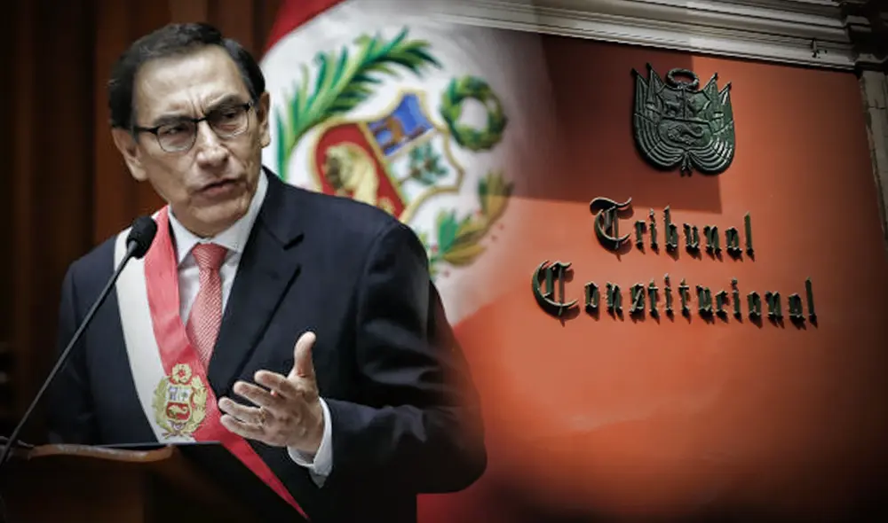 Martín Vizcarra solicitó que el Tribunal Constitucional se pornnuncie sobre las causales para la vacancia presidencial. Composición: La República,