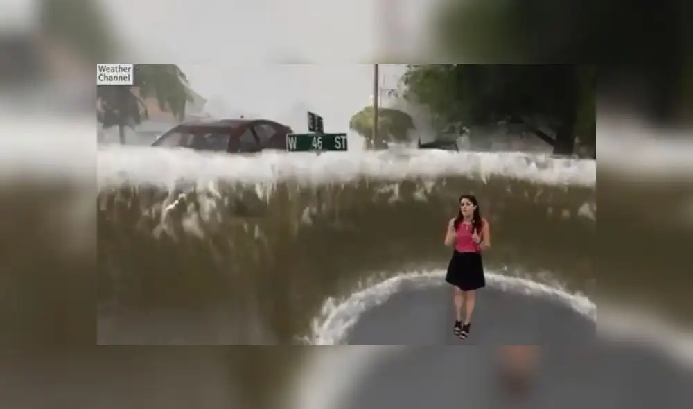 YouTube: impactante video interactivo explica la potencia destructiva del huracán Florence [VIDEO]