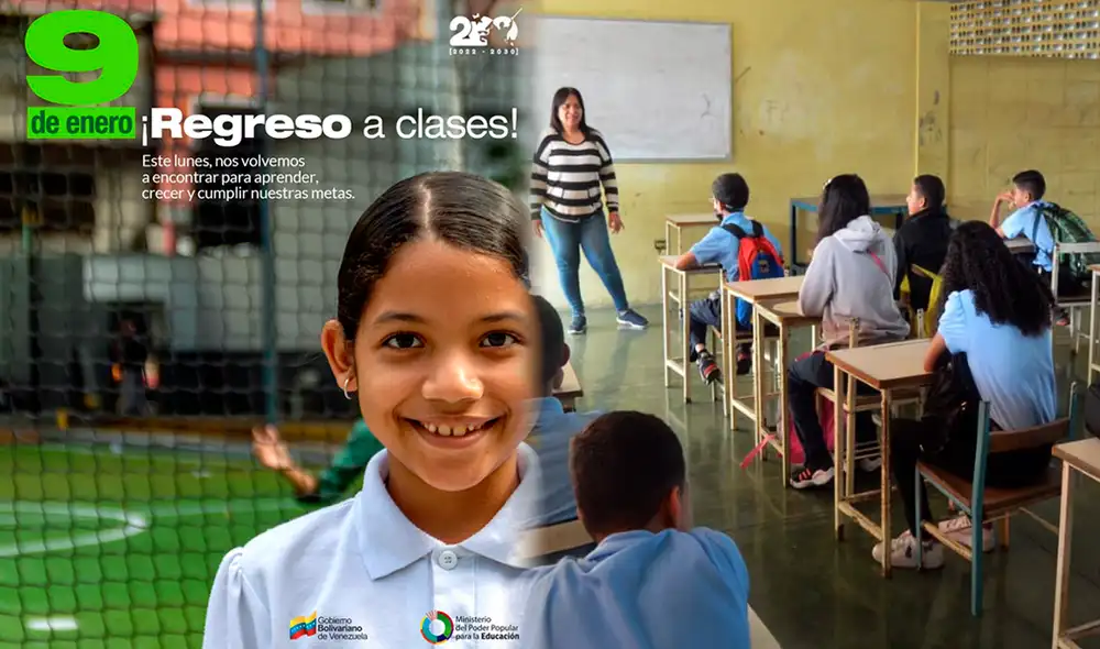 ¿Cuándo comienzan las clases en Venezuela? Foto: composición LR/Twitter/MPPEDUCACION