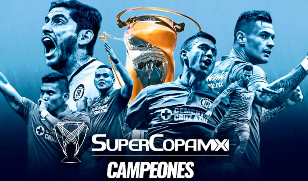 Cruz Azul se decretó supercampeón.