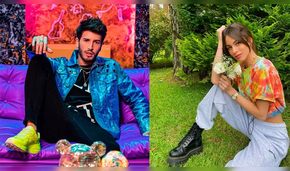 Tini Stoessel graba a Sebastián Yatra en momento íntimo. Foto: Instagram