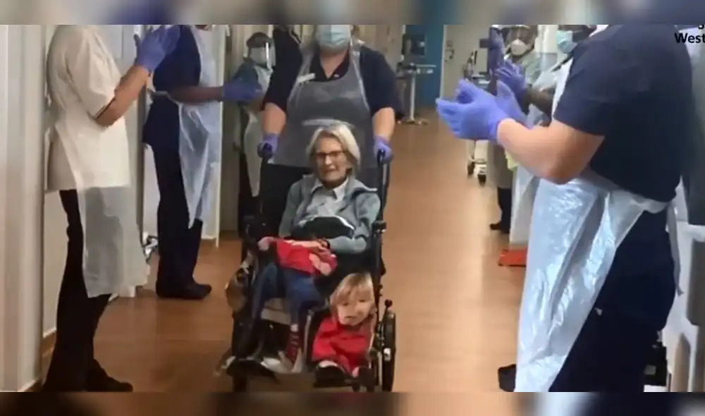 Se trata de buena noticia en el Reino Unido, donde el balance de la epidemia roza los 13.000 muertos. Foto: Captura. Se trata de buena noticia en el Reino Unido, donde el balance de la epidemia roza los 13.000 muertos. Foto: Captura.