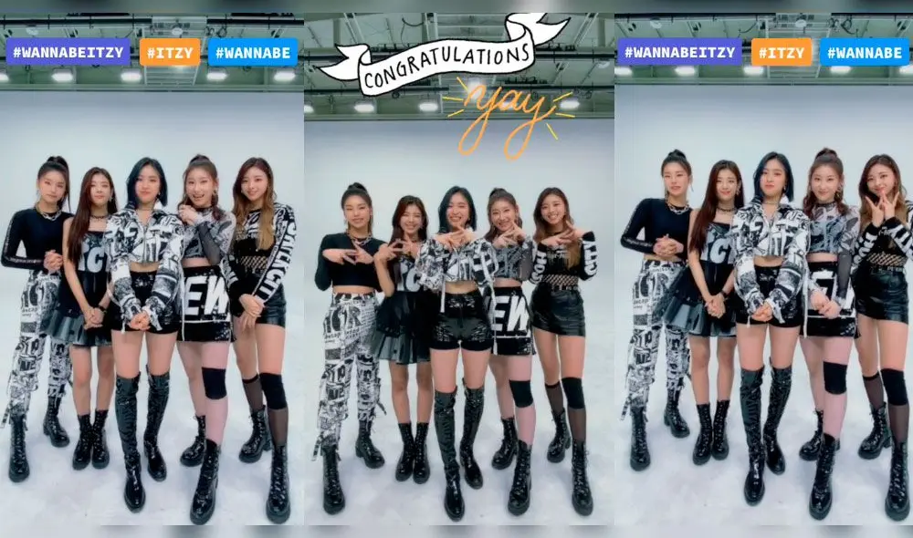 Las cantantes saludaron a sus seguidores a pocas horas del lanzamiento de su nueva canción WANNABE, del álbum It'z me.