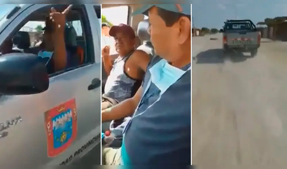 Los hombres se identificaron como trabajadores de la comuna.