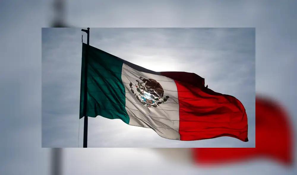 Día de la bandera en México.