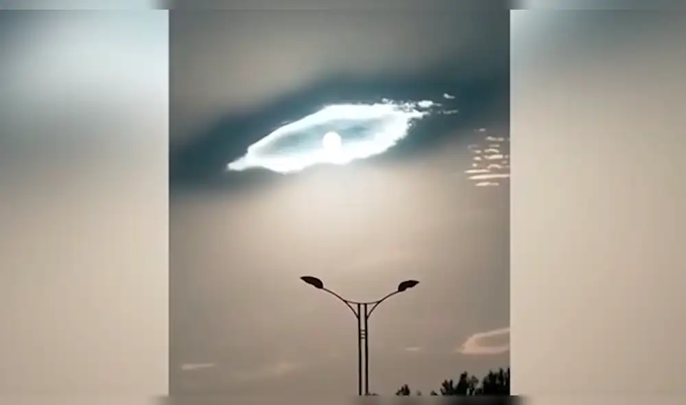 YouTube: misteriosa aparición de 'ojo de Dios' en China asusta a pobladores