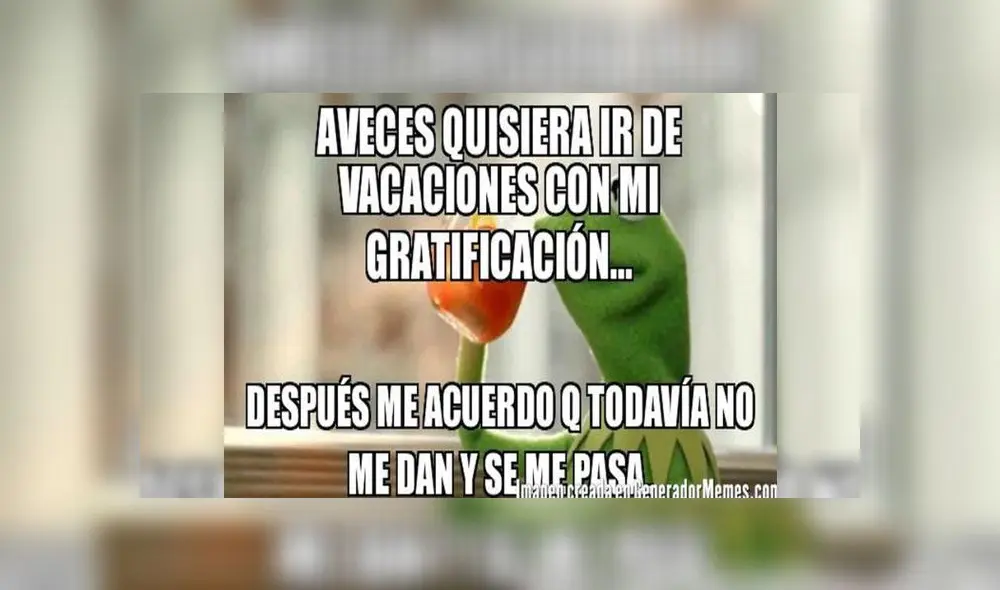 Llegó la gratificación por Navidad y las redes sociales explotaron con estos divertidos memes [FOTOS]