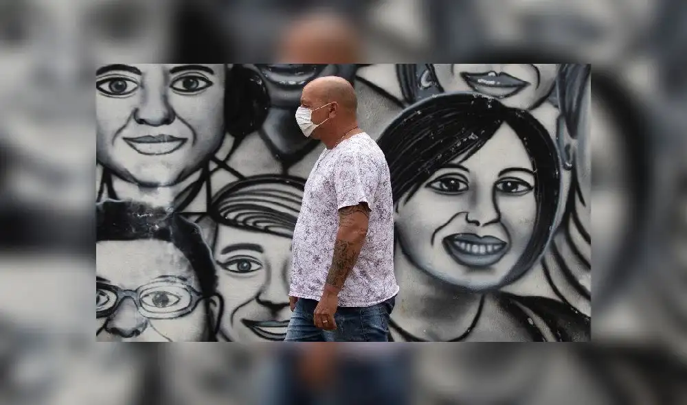 Uso de mascarilla por COVID-19. Foto: Joédson Alves/EFE