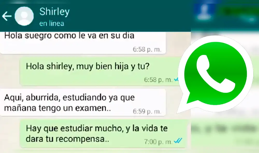 WhatsApp: Joven descubre que su papá quiere tener intimidad con su novia [VIDEO]