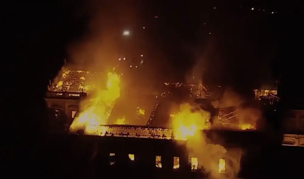 Aire acondicionado causó incendio en Museo Nacional de Brasil, revela la policía 