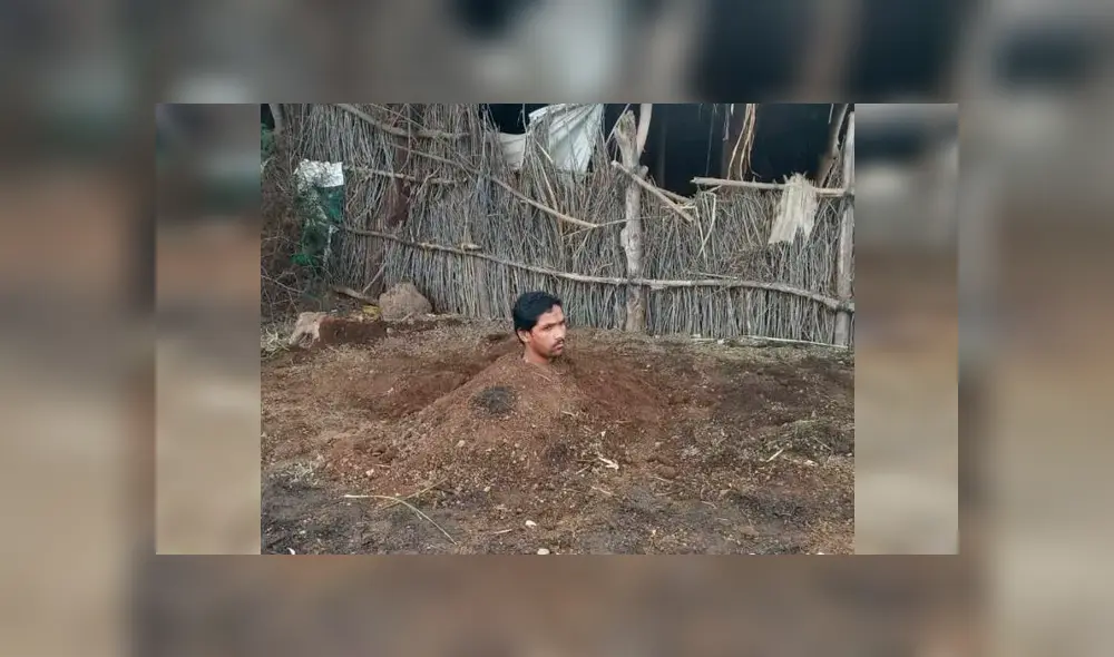 Padres entierran a sus hijos con discapacidad durante eclipse solar para ‘curarlos’ en extraño ritual [VIDEO]