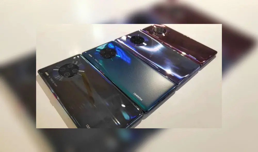 Huawei Mate 30 se filtra en imágenes reales.