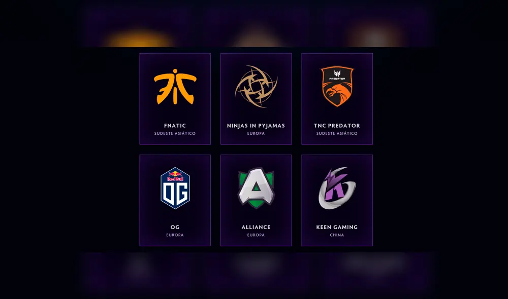 Más de 32 millones de dólares se repartirán entre los 18 equipos clasificados de The International 2019, mundial de Dota 2. Mira el calendario con hora peruana. Más de 32 millones de dólares se repartirán entre los 18 equipos clasificados de The International 2019, mundial de Dota 2. Mira el calendario con hora peruana.
