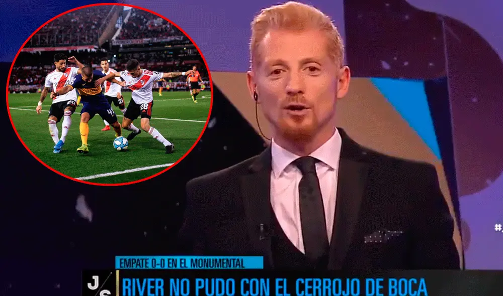 Martín Liberman criticó a Boca Juniors por el planteamiento que hizo ante River Plate en el clásico de la Superliga Argentina 2019-20. | Foto: Fox Sports / EFE