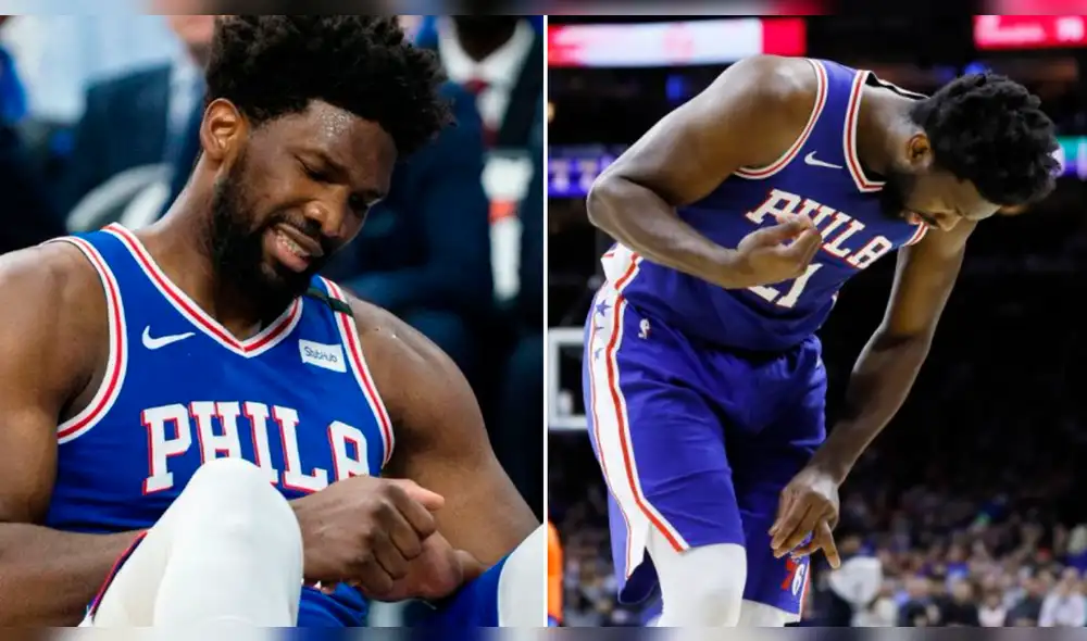 NBA: Joel Embiid se dislocó el dedo y su diagnóstico fue más grave.