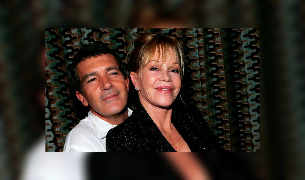 Melanie Griffith felicita a Antonio Banderas por nominación a los Premios Oscar