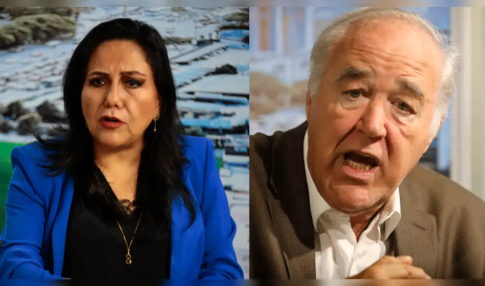 Gloria Montenegro le envió un mensaje a Victor Andrés García Belaunde. Fotos: La República Gloria Montenegro le envió un mensaje a Victor Andrés García Belaunde. Fotos: La República