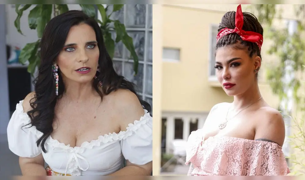 Laura Borlini aconseja a Angie Jibaja tras salida de la clínica. Foto: Archivo