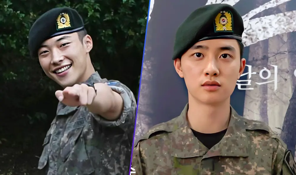 Todo sobre el servicio militar de Woo Do Hwan, actor de The king: Eternal monarch,  junto a D.O de EXO. Créditos: Instagram