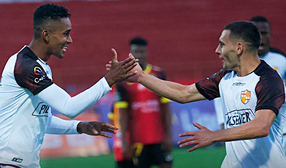 Barcelona SC venció sin problemas de visita a Dep. Cuenca en la Liga Pro 2020. Foto: Twitter Barcelona SC Barcelona SC venció sin problemas de visita a Dep. Cuenca en la Liga Pro 2020. Foto: Twitter Barcelona SC