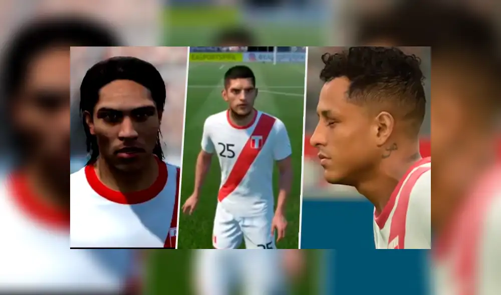 Selección peruana: La evolución física de los jugadores de Perú en el videojuego FIFA