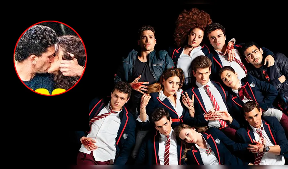 Captan a protagonistas de ‘Élite’ besándose en la vía pública [FOTOS]