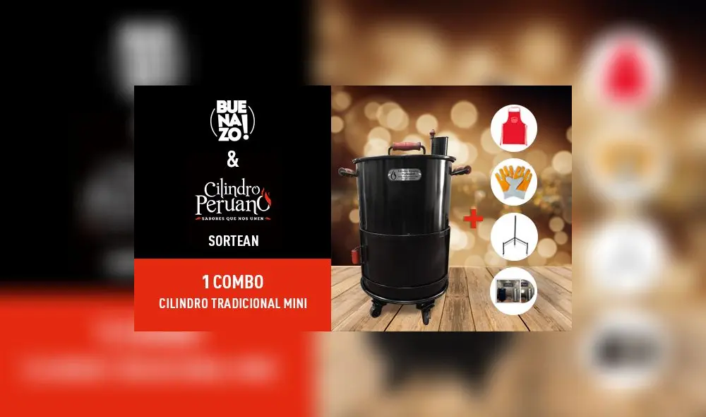 Gana un combo cilindro tradicional mini, gracias a Buenazo y Cilindro Peruano Gana un combo cilindro tradicional mini, gracias a Buenazo y Cilindro Peruano