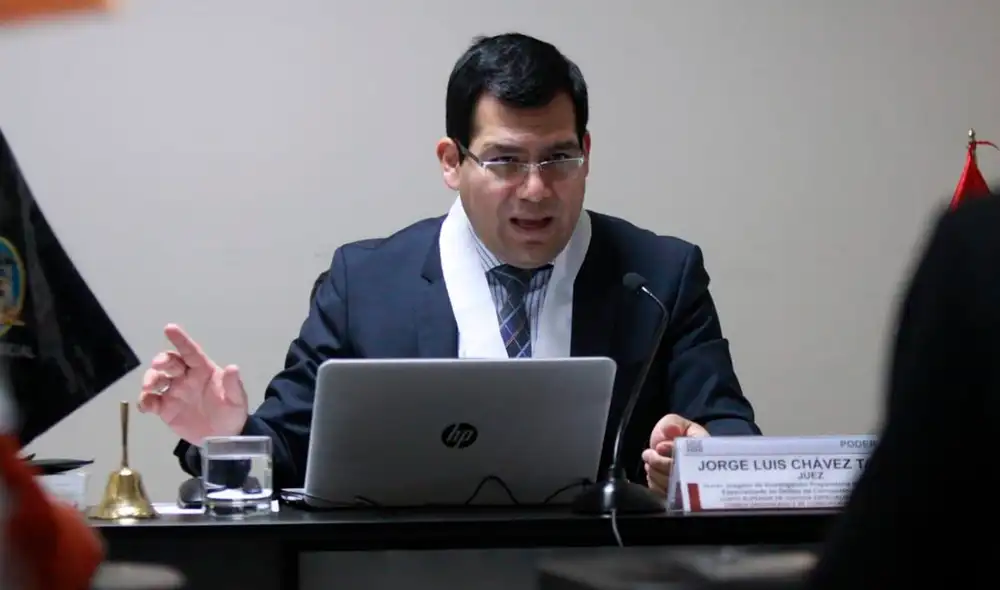 Juez Jorge Chávez Tamariz. Foto: PJ.